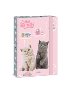 Кутия с ластик А4 Ars Una Tea party (5532) 