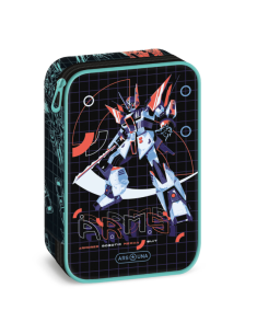 Ученически несесер с един цип на две нива A.R.M.S. (5536) 