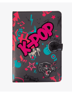 Тефтер А5 с магнитно закопчаване COOLPACK K-POP DARK 