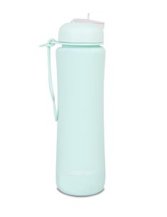 Сгъваема силиконова бутилка COOLPACK - PUMP - Powder mint