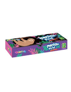 Темперни бои в бурканчета 12 цвята Wildkid Colorino