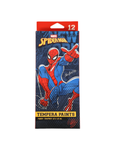 Темперни бои в туби Colorino 12 цвята Spiderman 2026