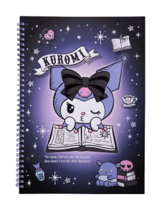 Тетрадка А4 със спирала PP 100 листа Kuromi_1