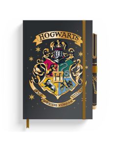 Комплект Harry Potter Hogwarts тефтер и химикал