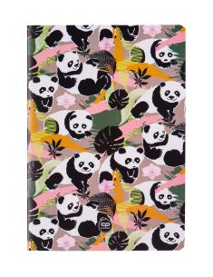 Тетрадка А5 Coolpack мека корица PP 32 л. ред Panda Gang