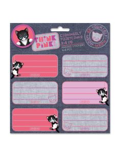 Ученически етикети Ars Una Think Pink (5519) 
