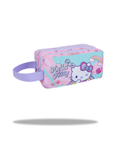 Ученически несесер с три ципа COOLPACK - PRIMUS - Hello Kitty Pastel