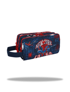 Ученически несесер с три ципа COOLPACK - PRIMUS - Spiderman 2026