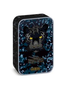 Ученически несесер с един цип на две нива Black Panther (5529) 