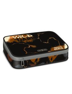 Ученически несесер с един цип на две нива Wild in the dark (5543) 