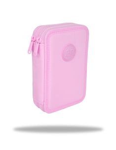 Ученически несесер с пособия COOLPACK - JUMPER 2 - Powder pink