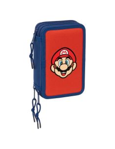 Ученически несесер с пособия Super Mario Bros Mamma Mia, 3 отделения