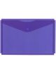 Папка с копче А4 с уширение - лилава