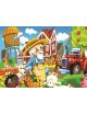 Детски пъзел Art Puzzle 2 в 1 24 + 35 части Щастливият фермер